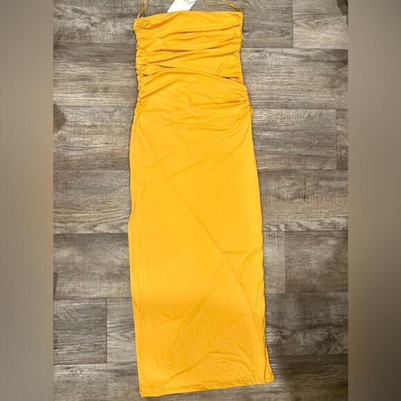 ZARA BLOGGER FAVE!!! Strapless Fitted Long Dress NWT LAST ONE!!! - Picture 16 of 16